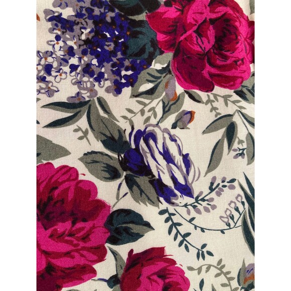 Vintage 90s Dress 1990s Floral Casual Cute Pencil Pinup Spring Retro Size Small - Picture 5 of 7